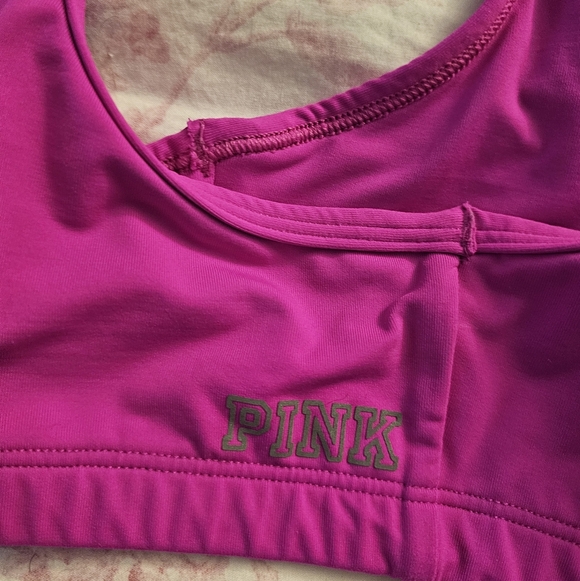 PINK VICTORIA'S SECRET SPORTS BRA - Picture 7 of 9